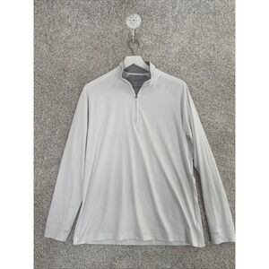 Johnnie O Freeborne Performance  1/4 Zip pullover women's‎ White - Large